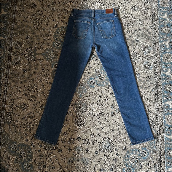 Fossil Straight Jeans, Size 25, Mint Condition, Classic Blue Denim-Vintage- - Picture 3 of 3